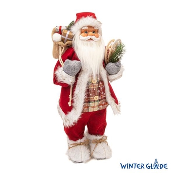 Фигурка Дед Мороз Winter Glade высота 60 см (красный) Артикул: M96
