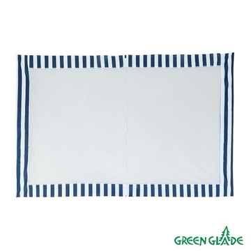 Стенка синяя с москитной сеткой Green Glade 4140