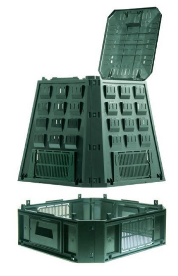 Компостер для дачи Prosperplast Evogreen IKEV630Z-G851