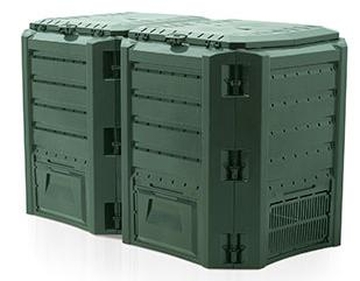 Компостер садовый Prosperplast IKSM800Z-G851